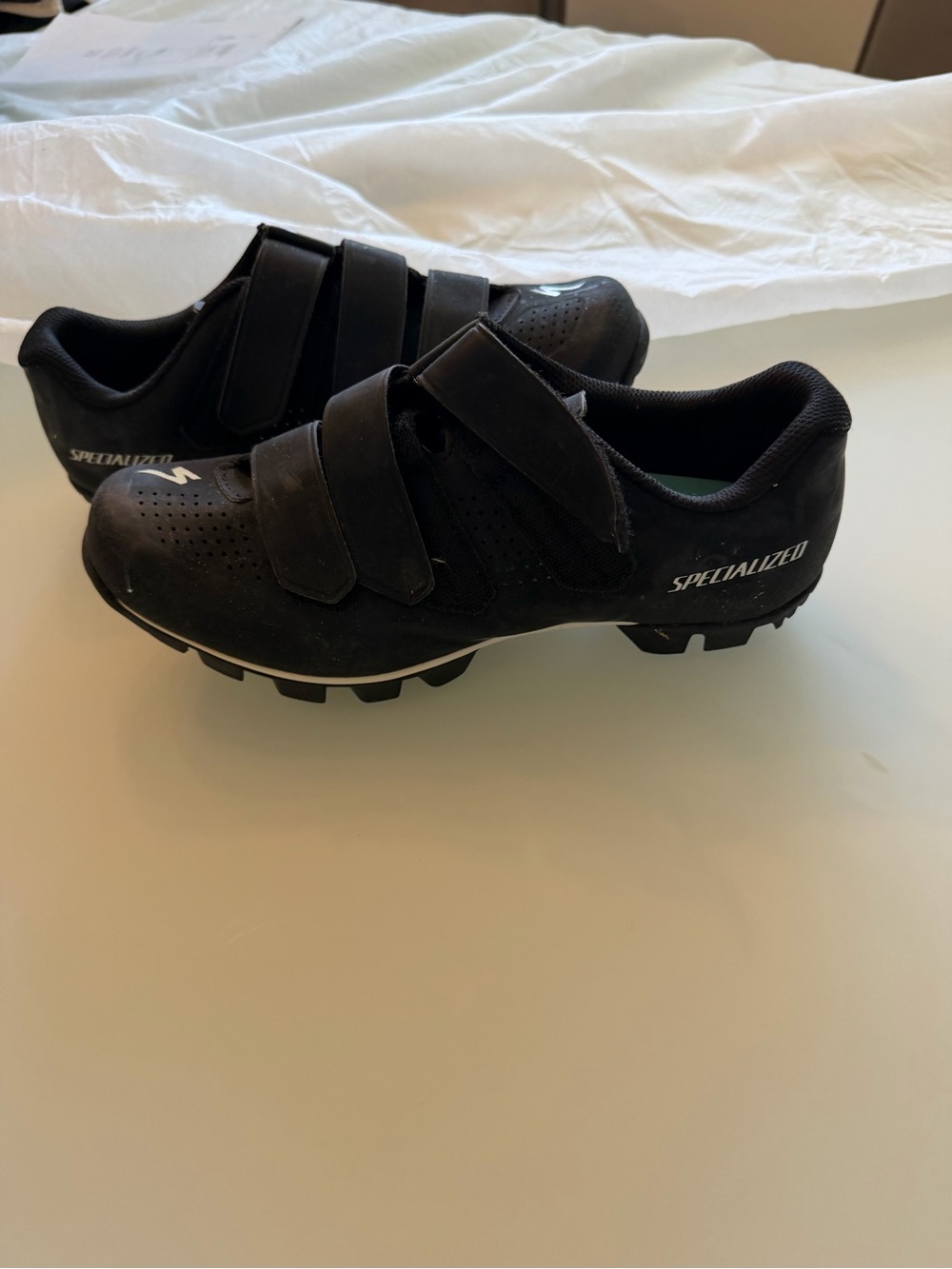 Specialized Black wonens cycle Bike Shoes with Velcro Straps